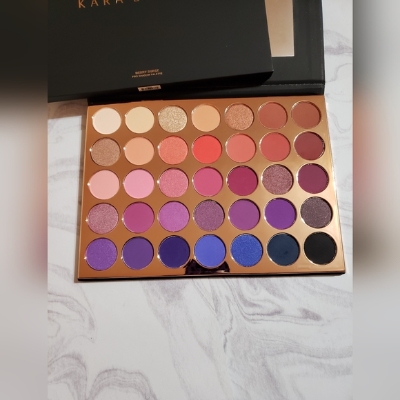 Kara Beauty Berry Burst 35 Color Pro Shadow Palette - Picture 3 of 3